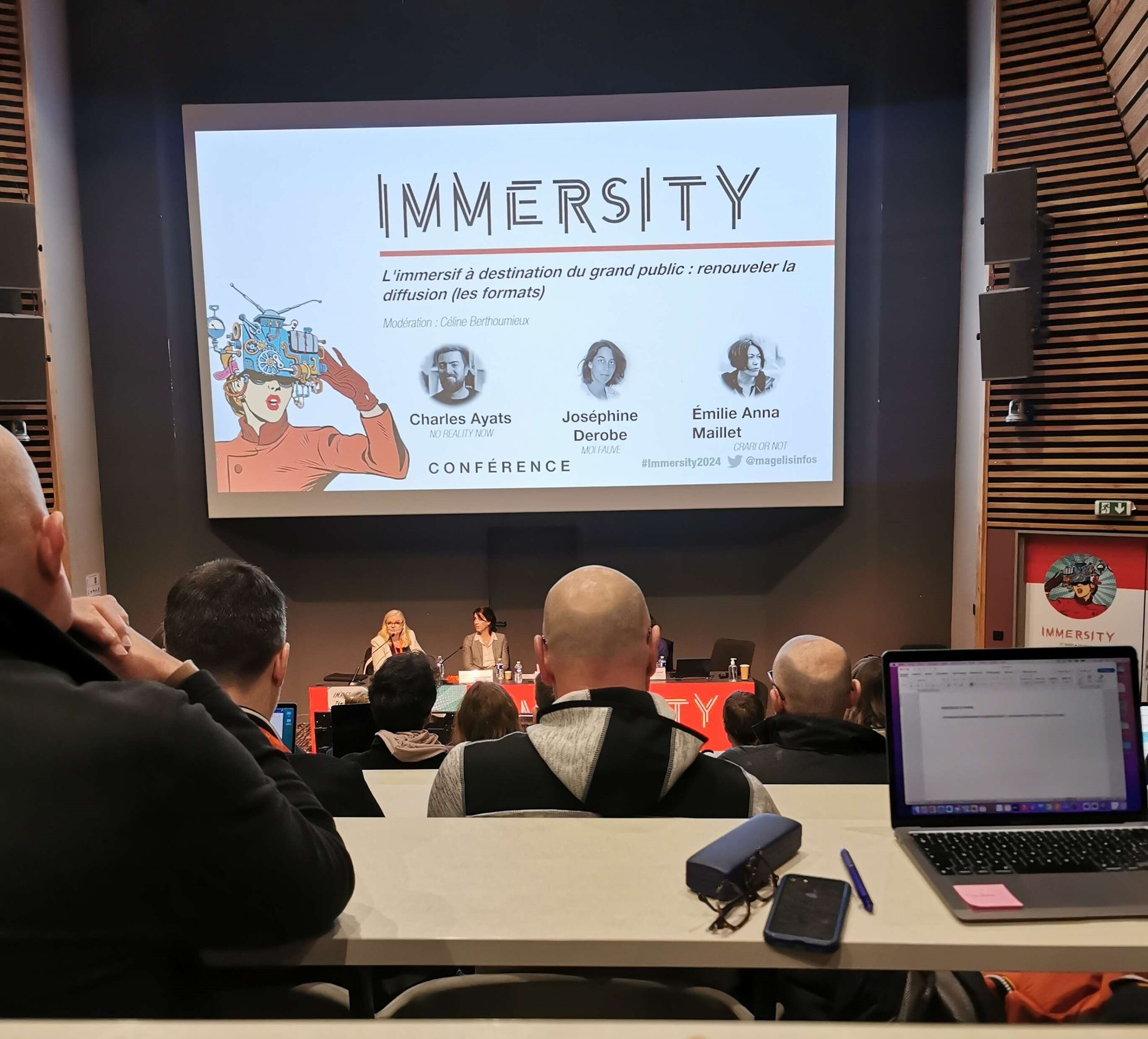 Photo événement : conférence Immersity