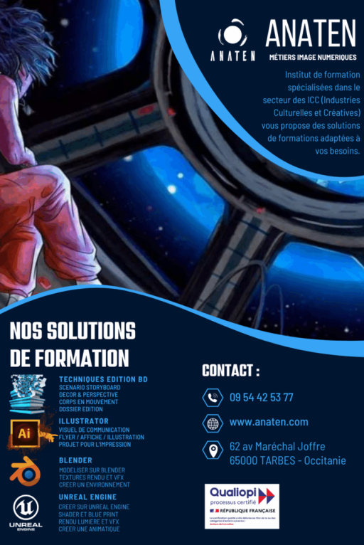 ANATEN lance ses formations courtes en création numérique et développement d'applications : des modules nouveaux, intensifs et conçus pour les pros.