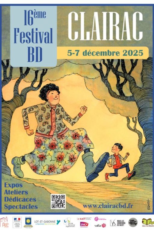 Retrouvez nous sur le festival BD de Clairac, rencontres et échanges avec des professionnels de l'école et ancien étudiants orientés BD